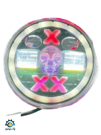 بلوری جلو اسکلتی LED مدل CG (5حالت)