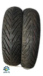 لاستیک موتور سیکلت سایز 10-350 یزد تایر تیوپلس